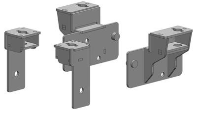 Pullrite Pulliam Enterprises  3123 Mtg Bracket 12K 2015 Fits For  F150 With