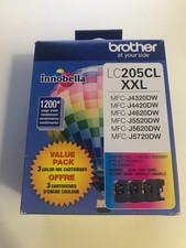 Brother LC205 XXL Extra High Yield Ink Cartridge EXP 06/2027