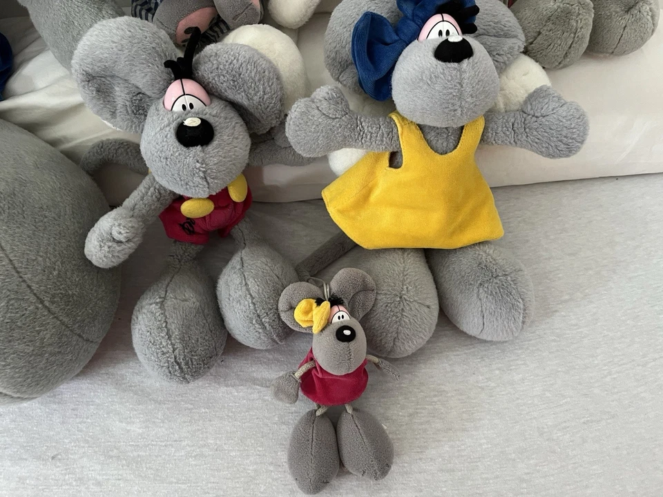 Diddl Maus Plüschtier Sammlung 7 Stück - Bild 4 von 4