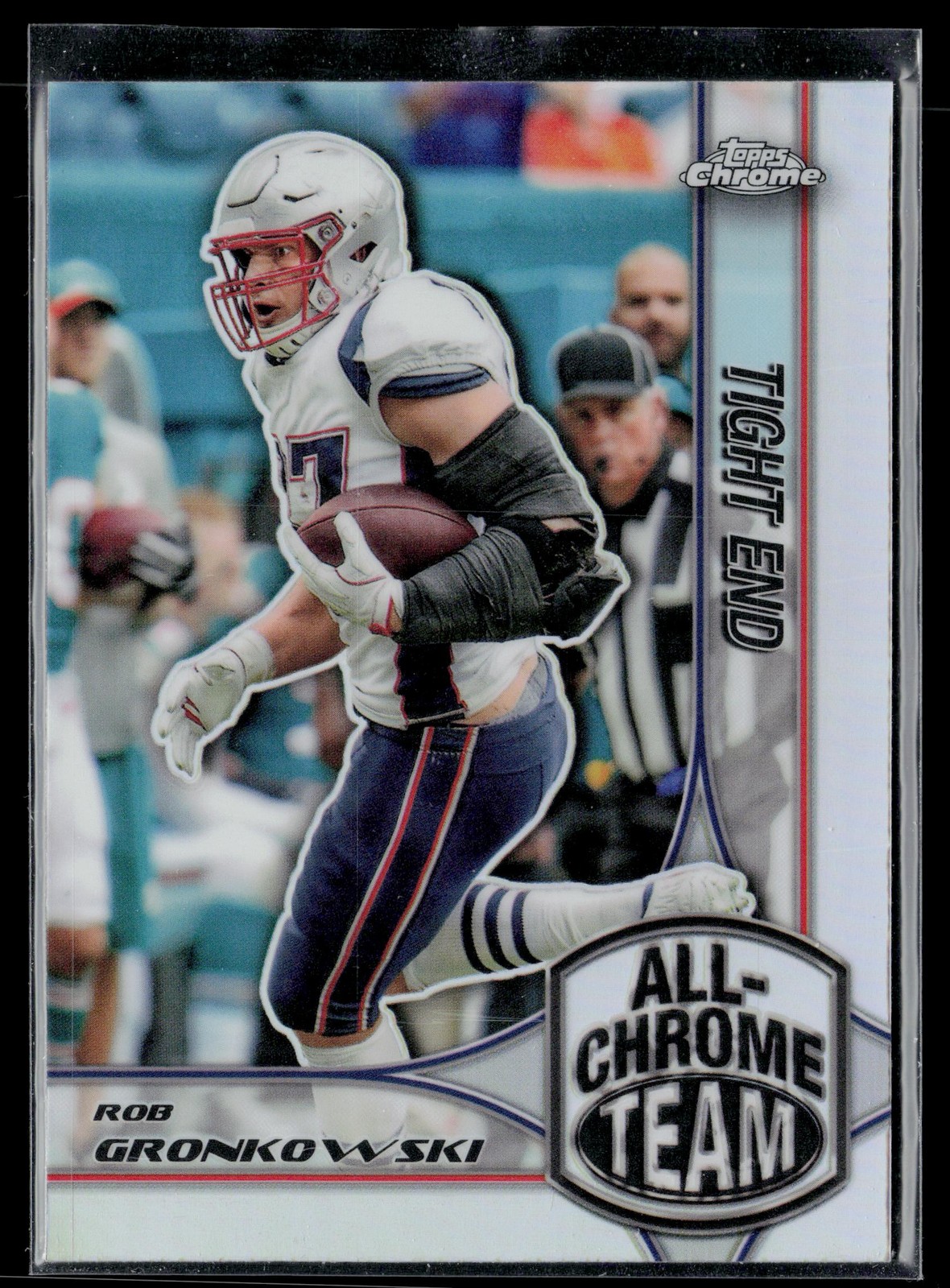 Rob Gronkowski 2024 Topps Chrome All-Chrome Team Refractor #ACT-6 Patriots