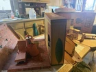 1964 Barbie Dream House Vintage Cardboard Including Some Accessories