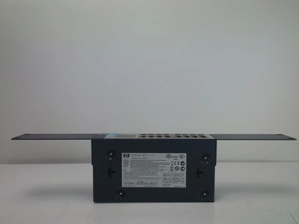 HP ProCurve 1410-16G Gigabit Ethernet Rackmount Switch 16x RJ-45 J9560A no PSU - Bild 4 von 4