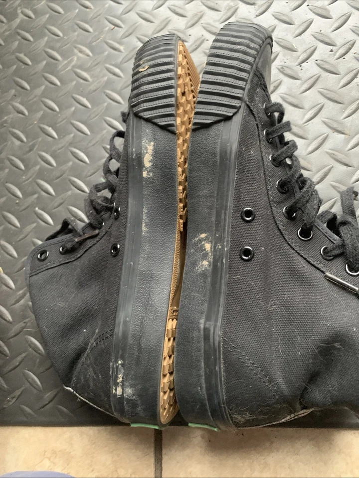 Nueva Zapatilla PF Flyers Talla 9 M - Negra - Zapatos para Tripulaciones - Zapato Sandlot - Foto 4 de 4