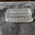 vintage Anchor Hocking Wexford covered butter dish