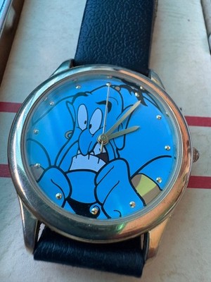 Vintage Fossil Disney Uhr Aladdin Genie OVP 