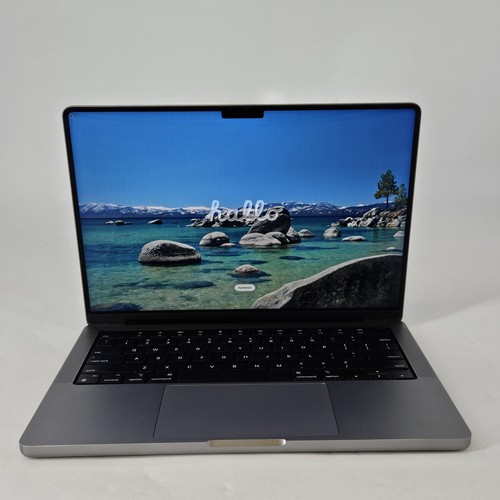 MacBook Pro 14 Space Gray 2023 M2 Pro 10-Core CPU 16-Core GPU 16GB 512GB SSD — last verified eBay listing photo