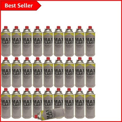 Safety-Designed 28 Pack MAX Flame Butan Gas Kanister für vielseitiges Kochen