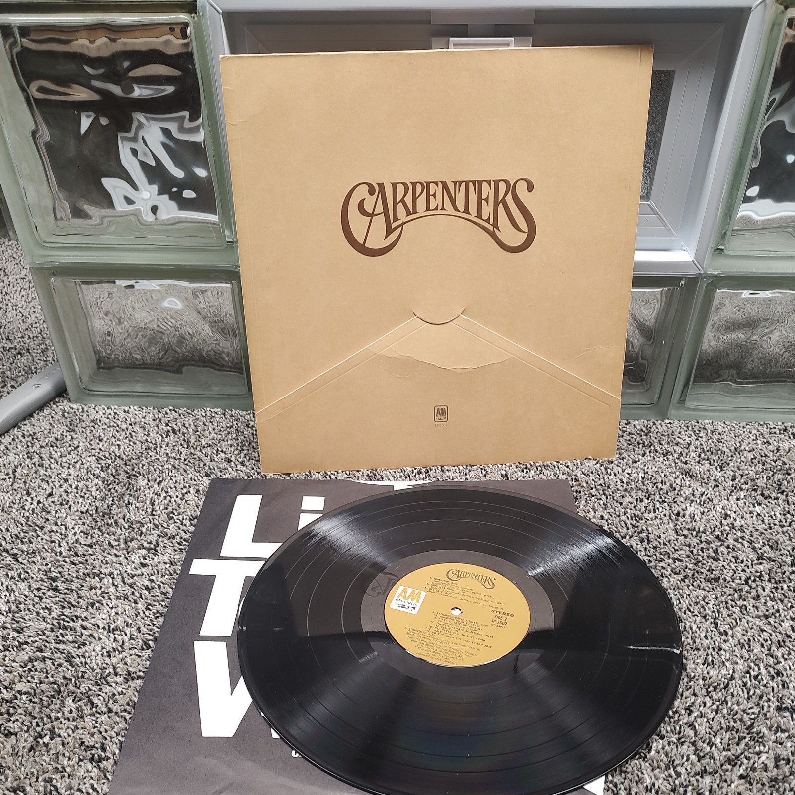 The Carpenters Self Titled Vinyl LP A&M Records 1971 SP-3502 vintage music