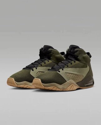 Nike Air Jordan Lift Off Men's Shoes Size 10 Olive Canvas AR4430 200 No Box Lid