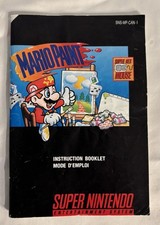 Mario Paint Super Nintendo SNES, 1992 - Manual Only