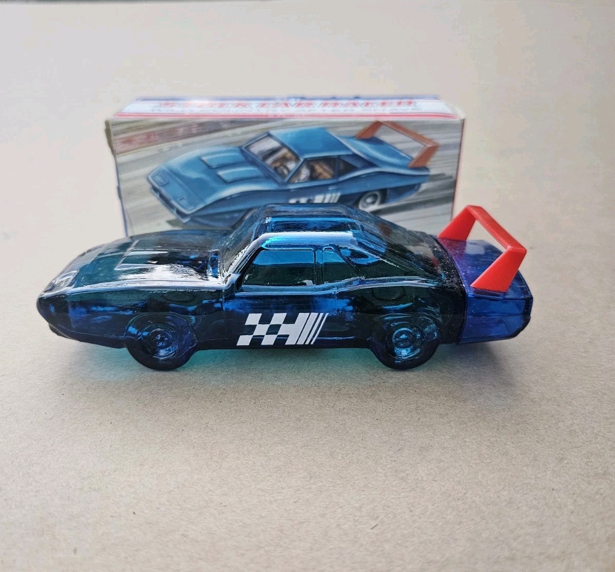 HTF Vtg Plymouth Superbird Stock Car Daytona Avon Bottle With Box