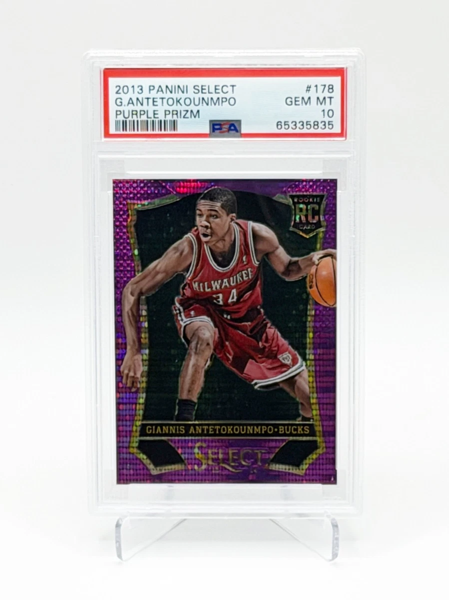 Giannis Antetokounmpo Professional Sports 10 Graded Basketball