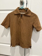 Kapital Size Small, Large Button Brown Collared Shirt MADE IN JAPAN
