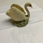 Scarce Weller Pottery Muskota Swan flower frog