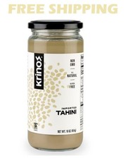 Krinos Imported Tahini, Sesame Seed, 16 oz..