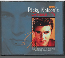 RICKY NELSON'S  GREAT HITS Ricky Nelson (CD, 1994, 3 Disc Set) GOOD