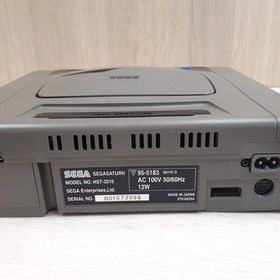 SEGA SATURN CONSOLE Bundle with 2 Controllers & 3 Games Gundam V. Fighter Japan