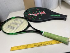 Vintage Wilson Wild Thing Tennis Racquet With Cover GOOD 7/6/25 C