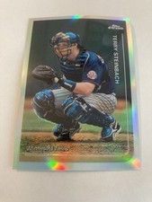 1999 Topps Chrome Baseball Refractor Terry Steinbach Card #146