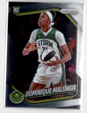 2025 Panini Prizm WNBA Basketball #116 Dominique Malonga Base Rookie Card Storm