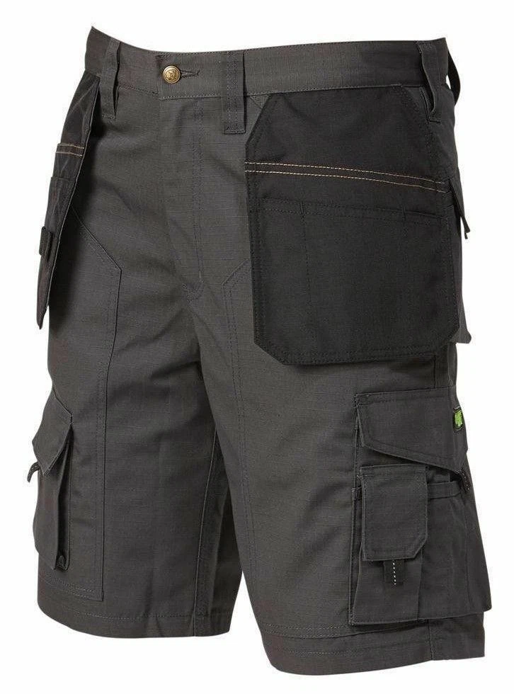 Apache Holster grey/black lightweight Rip-Stop cargo work shorts 30"-40" waist