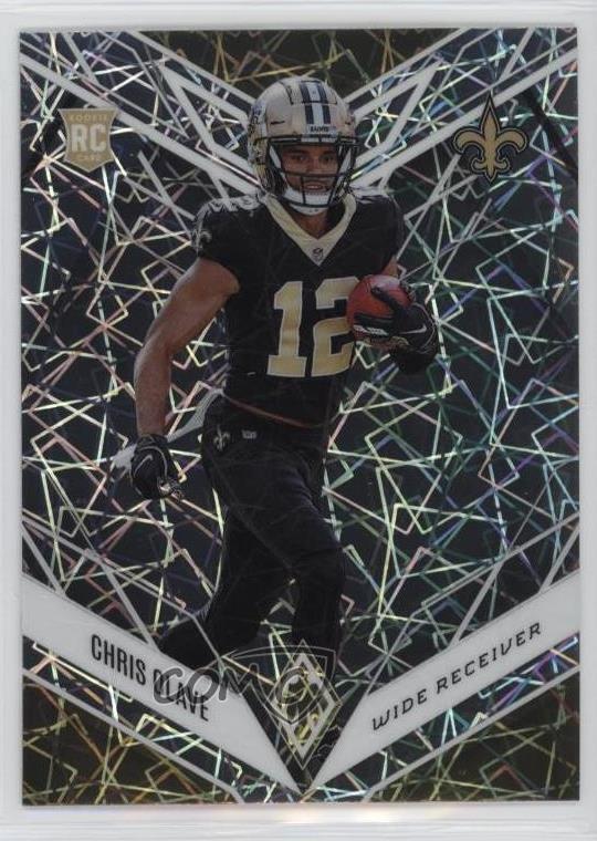 2022 Panini Phoenix Rookies Silver Lazer Chris Olave #109 Rookie RC