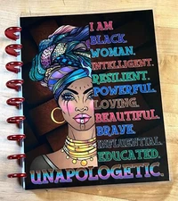 *Black. Woman. Unapologetic.* Cover Set 4 use w/ Classic Happy Planner-