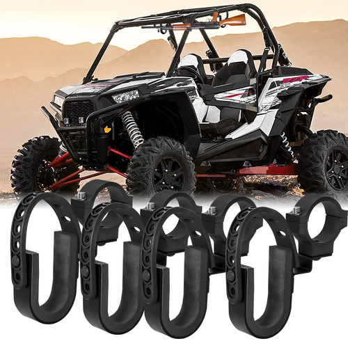 UTV/ATV Gun Holder Rack - Universal Mount For Rifle/Shotgun, Fits Polaris RZR, Can-Am, Honda