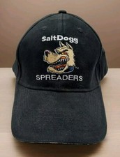 Saltdogg Spreaders Hat Black Salt Dogg Black Strap Buckle Back Embroidered