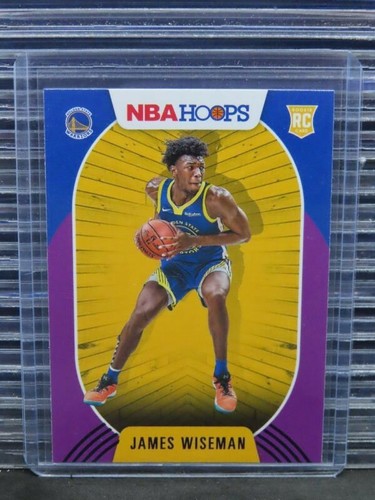 2020 Panini Hoops Basketball Purple James Wiseman #205 PSA 9