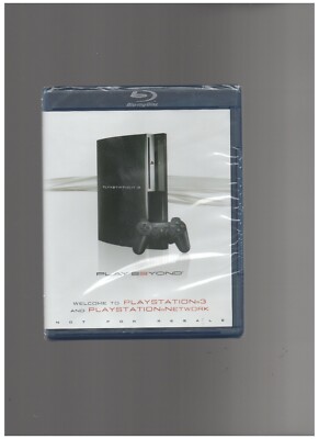 PlayStation 3 Welcome Network Play B3yond Blu-Ray Disc Brand New and Sealed