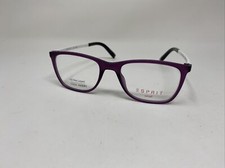 ESPRIT SMALL EYEGLASS FRAME ET 33425 PURPLE WHITE 577 48/17/135 FULL RIM 458
