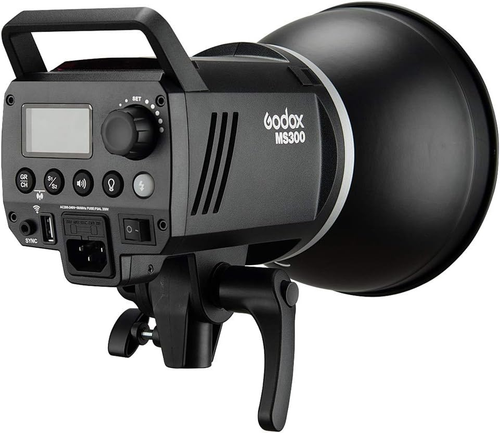 MS300 Monoluce Flash da Studio Wireless 300W con Lampada Modellismo 150W - Foto 9 di 9