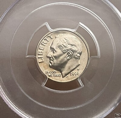 1996 W Roosevelt Dime Full Bands MS67FB (PCGS) | eBay