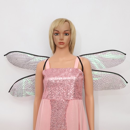 Womens Girls Costume Accessories 1Pcs Dragonfly Role Play Wings Holiday Durable - Picture 17 of 27