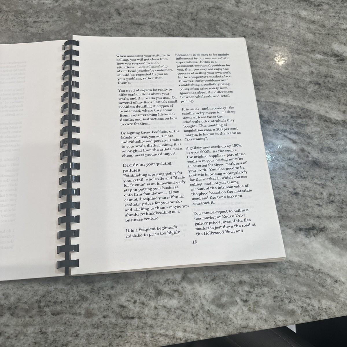 HOW TO BE SUCCESSFUL IN THE BEAD JEWELRY BUSINESS By Kate Drew