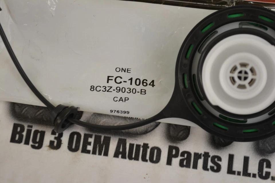 Ford F-250 2008 F-350 F-450 F-550 Super Duty llenado de combustible tapa de gasolina verde nuevo fabricante de equipos originales Foto 4 de 4