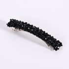 Large Acrylic Crystal Beads French Barrette Women Hair Clip