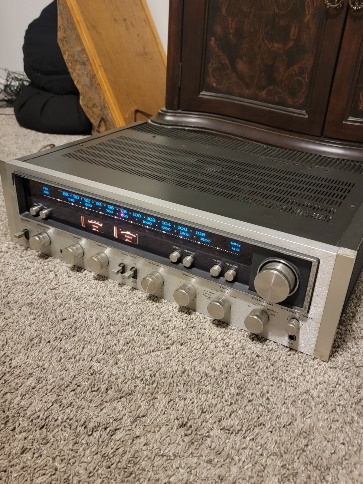 Vintage Kenwood KR6600 Stereo Receiver eBay