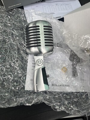 Shure 55SH Series II Iconic Unidyne Dynamic Vocal Microphone Vintage Style Mic