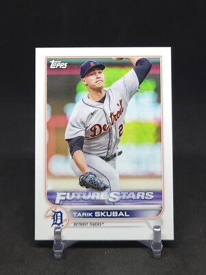 2022 Topps Mini Tarik Skubal Future Stars Base #423 Detroit TIgers Cy Young