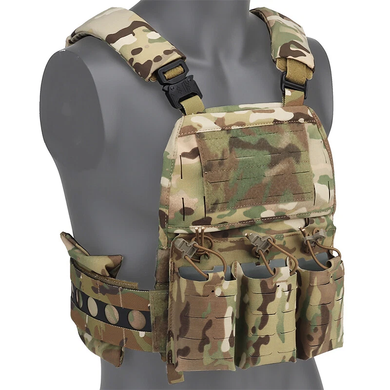 WST V5 FCPC Tactical Plate Carrier Assult Cummerbund Tactical Vest Front MOLLE - Image 3 of 4