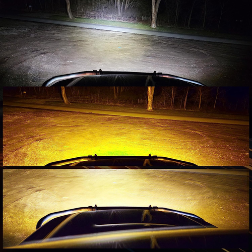 20inch 126W Led Light Bar Spot Flood Combo Strobe Driving For Truck + Wiring - Picture 7 of 9