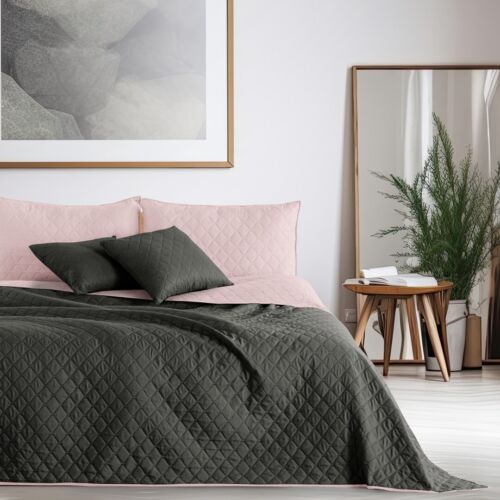 Tagesdecke Bettüberwurf Allzweckdecke Wohndecke Wendedesign Steppung 562 - Bild 13 von 25