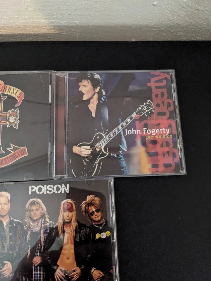 Lot Of CD's Guns -N- Roses, Poison, John Fogerty, Tom Petty, Linda Rondstadt - Imagem 4 de 4