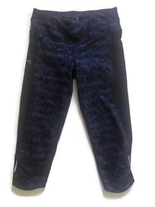Athleta Capris Leggings Reflective Blue 