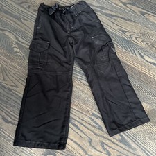 Tony Hawk Child Boys Jet Black Cargo Pant Size 4