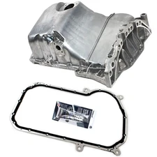 For 97-01 Audi A4 VW Passat 1.8L Engine Oil Pan w/ Gasket Oil Level Sensor Hole