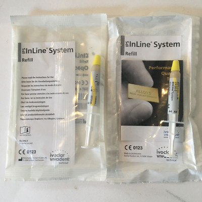 Dental Ivoclar Vivadent IPS InLine System Refill Syringes Opaquer KK201
