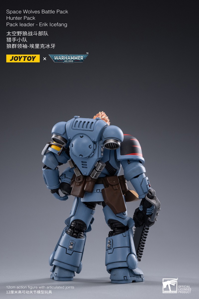 JOYTOY 1/18 Action Figure (4PCS) Warhammer 40k space wolf hunter